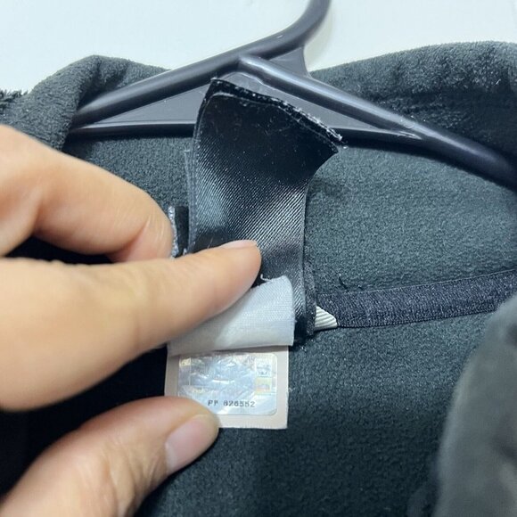 The North Face Black Zip Up Fleece Jacket M - Picture 8 of 10